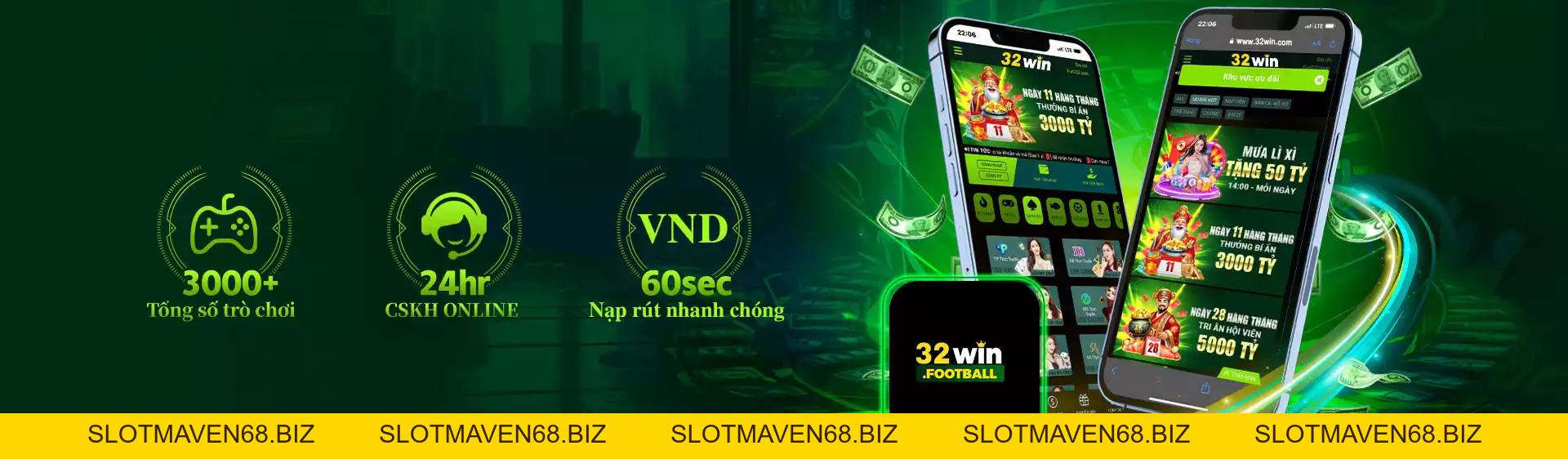 32win 2 | Link truy cập 32win.com, Tải App, Đăng Nhập +332k